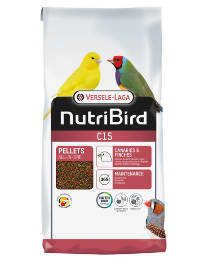 NutriBird C15 Maintenance 1 kg granulat dla kanarka
