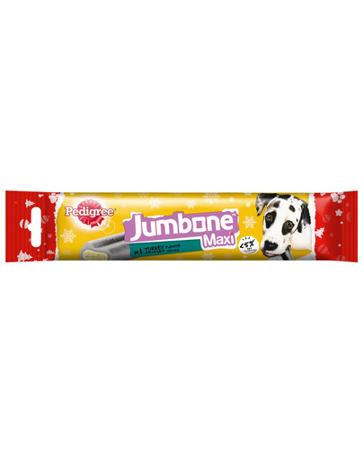 Jumbone Maxi  (duże rasy) świąteczny przysmak o aromacie indyka dla dorosłych psów 180 g