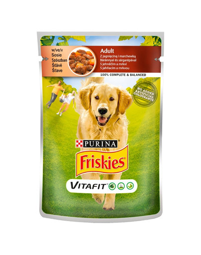 FRISKIES Vitafit Adult puszki w sosie dla psa 20 x 100 g