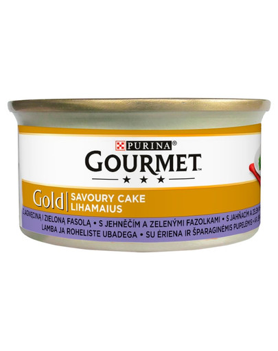 GOURMET Gold Savoury Cake puszki w sosie 24 x 85 g