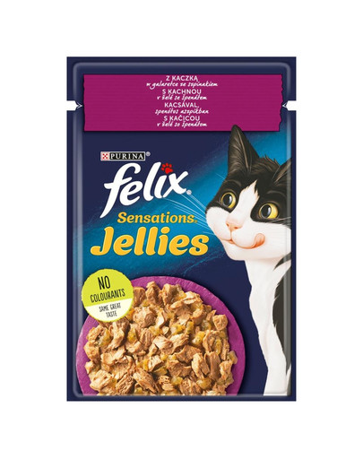 FELIX Sensations Jellies saszetki w galaretce dla kota 26 x 85 g