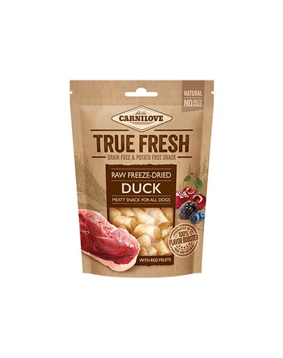 RAW Freeze-dried duck&red fruits 40 g kaczka i czerwone owoce