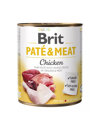 Pate&Meat chicken 6 x 800 g pasztet z kurczakiem