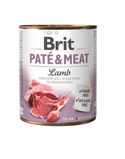 Pate&Meat lamb 6 x 800 g pasztet z jagnięciną
