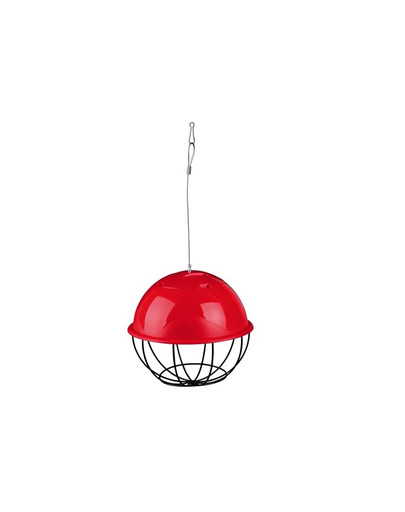 Piłka metalowa do zawieszenia na siano 16 cm