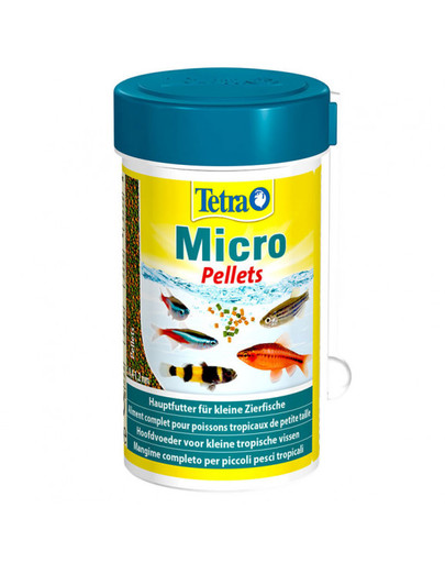 Micro Pellets 100 ml pokarm dla rybek tropikalnych pellet