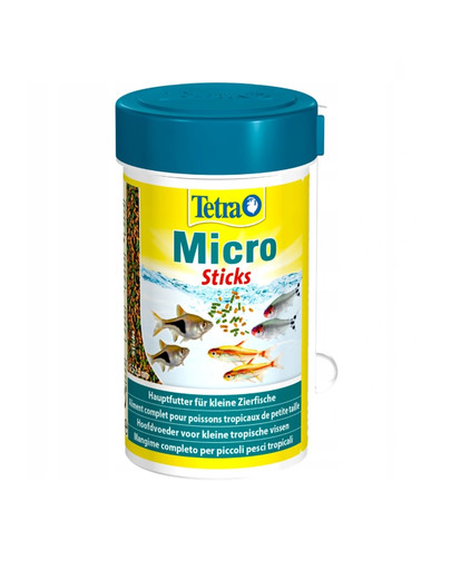 Micro Sticks 100 ml pokarm dla rybek tropikalnych pałeczki