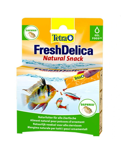 FreshDelica Daphnia 48 g przysmak w żelu dafnia dla ryb