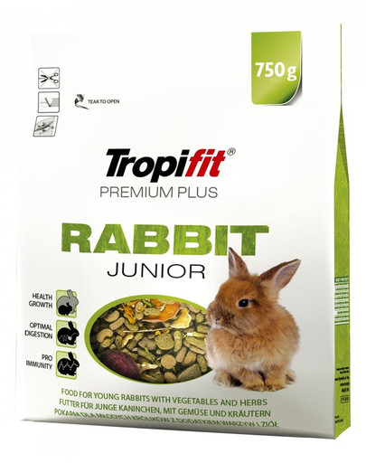 Premium Plus RABBIT JUNIOR dla królika 750 g