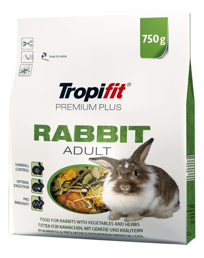 Premium Plus RABBIT ADULT dla królika 750 g