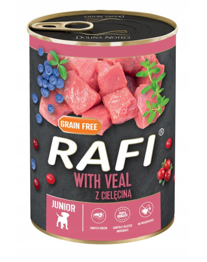 RAFI Veal z cielęciną 400 g mokra karma dla psa