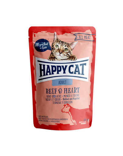 HAPPY CAT All Meat 85 g dla dorosłych kotów