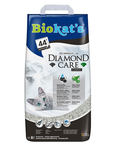 Diamond Care Classic 8 l żwirek bentonitowy
