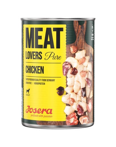 JOSERA Meatlovers Pure 6x400 g monobiałkowa karma mokra dla psów