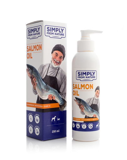 SIMPLY FROM NATURE Salmon oil Olej z łososia 250 ml