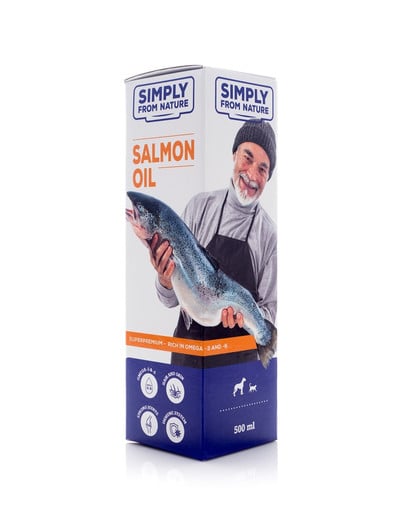 SIMPLY FROM NATURE Salmon oil Olej z łososia 500 ml
