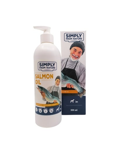 SIMPLY FROM NATURE Salmon oil Olej z łososia 500 ml