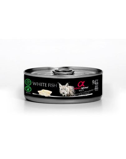 ALPHA SPIRIT 85 g bezzbożowa karma dla dorosłych kotów