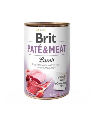 BRIT Pate&Meat 6 x 400 g pasztet dla psa puszki