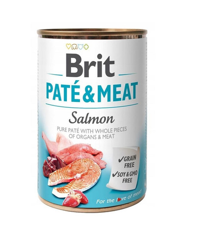 Pate&Meat salmon 6 x 400 g pasztet z łososiem