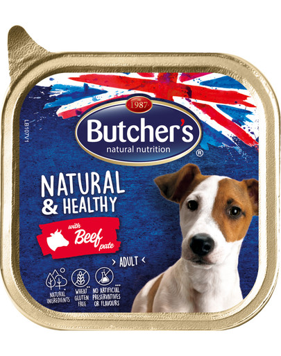 BUTCHER'S Natural&Healthy Dog 150g pasztet dla dorosłych psów małych ras