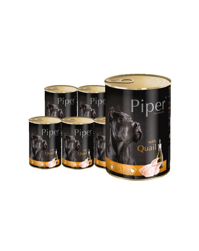 DOLINA NOTECI PIPER 12x800 g puszka dla dorosłych psów