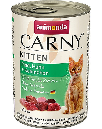 ANIMONDA Carny Kitten karma dla kociąt puszka 400g