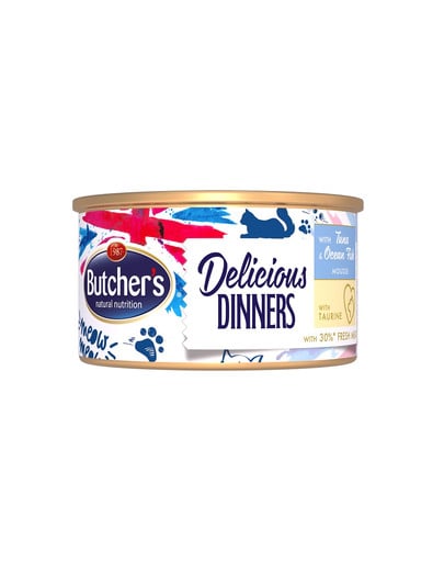 BUTCHER'S Classic Delicious Dinners 85 g mus dla kota