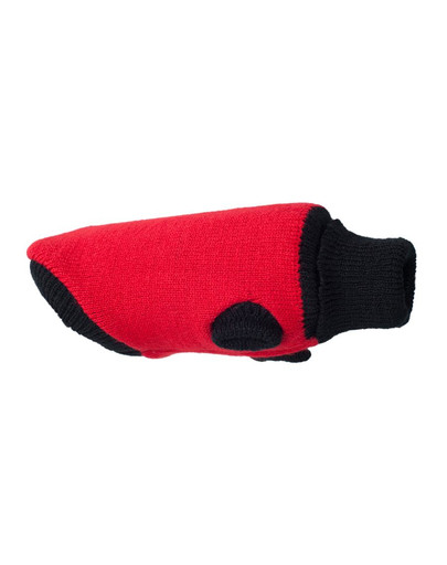 Oslo Sweterek dla psa 28 cm Czerwony