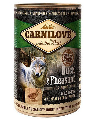 CARNILOVE Wild Meat 400 g bezzbożowa karma dla dorosłych psów