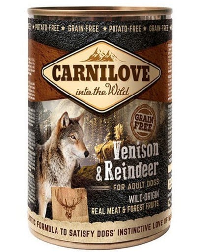 Wild Meat Vension & Reindeer dziczyzna i renifer 400 g