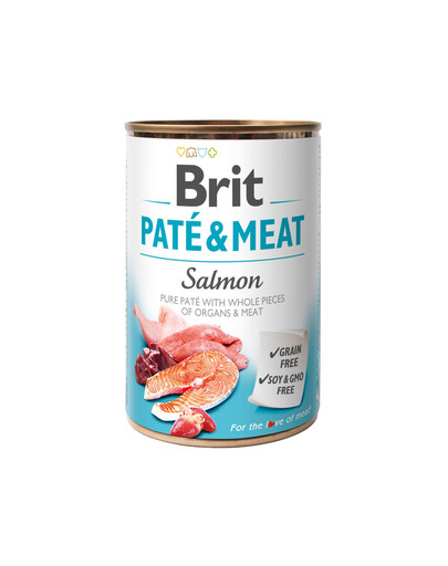 Pate & meat salmon 400 g