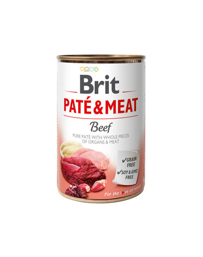 BRIT Pate & Meat 400 g mokra karma dla psów wszystkich ras