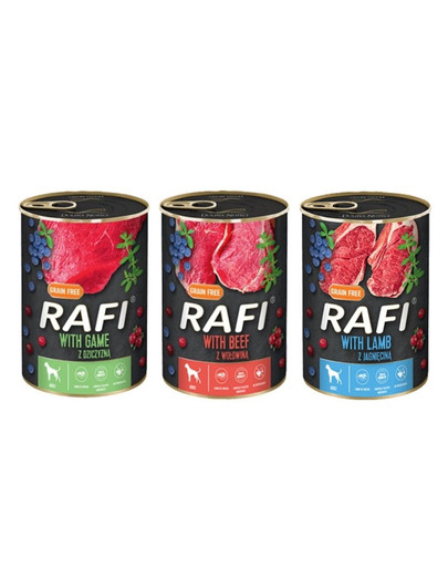 RAFI Mix smaków 36x400g