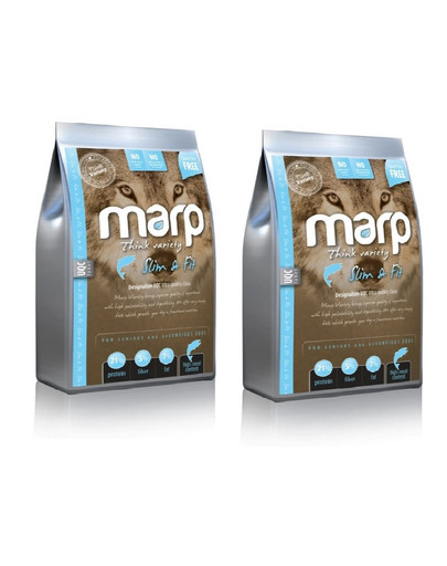 MARP Variety Slim&Fit karma z białą rybą dla psa 36 kg (2 x 18 kg)
