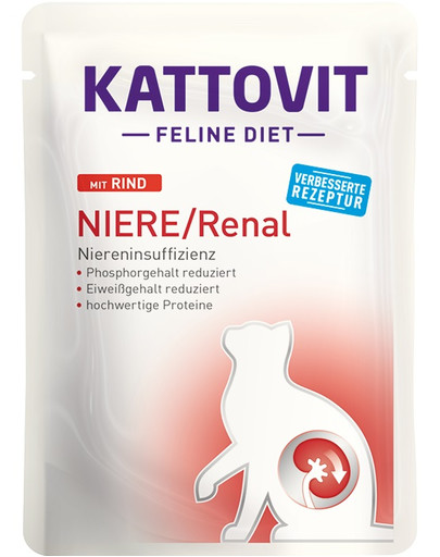 Feline Diet Niere/Renal Beef 85 g