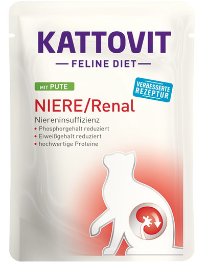 Feline Diet Niere/Renal indyk 85 g