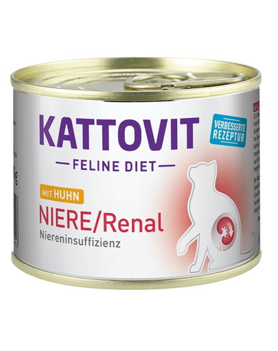Feline Diet Niere/Renal Kurczak 185 g