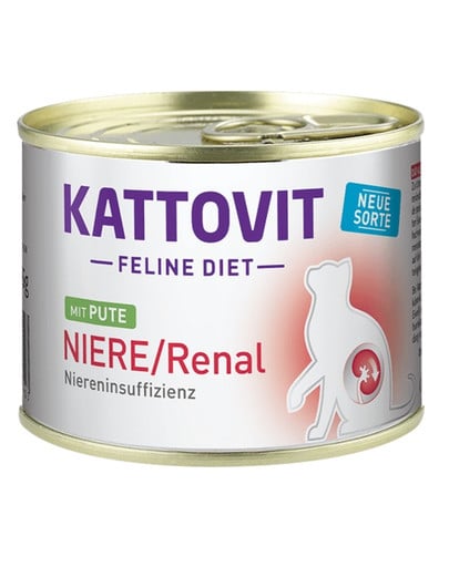 Feline Diet Niere/Renal Indyk 185 g