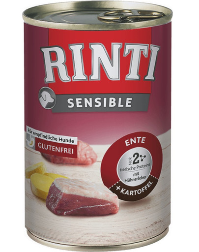 Sensible Kaczka, wątróbka kurza i ziemniaki 400 g