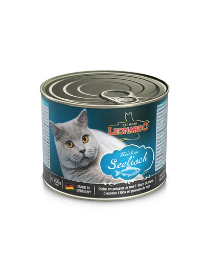 LEONARDO Quality Selection puszka 200g karma dla dorosłego kota