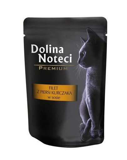 DOLINA NOTECI Premium filet w sosie 85 g dla dorosłych kotów