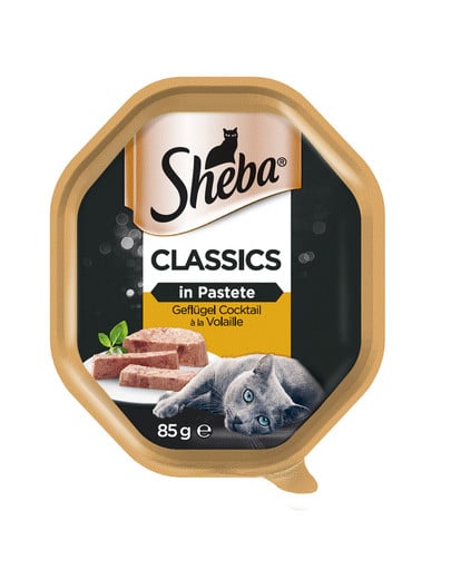 SHEBA Classics 85 g mokra karma dla kotów w pasztecie
