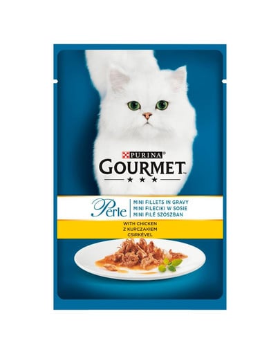 GOURMET Perle 85 g saszetka dla dorosłych kotów