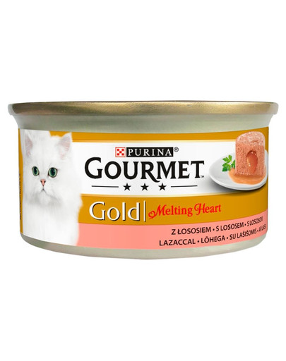Gold Melting Heart Łosoś 85g mokra karma dla kotów