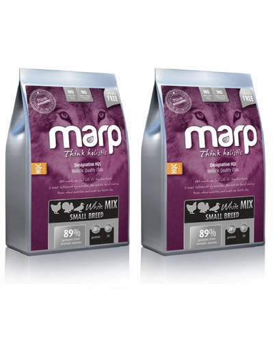 MARP Holistic White Mix karma dla małych ras 24 kg (2 x 12 kg)