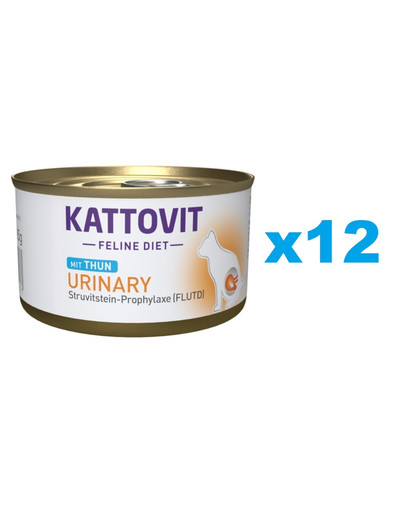 KATTOVIT Feline Diet Urinary Tuna tuńczyk 12 x 85 g