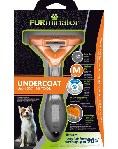 FURMINATOR Undercoat deShedding dla psów długowłosych średnich Medium