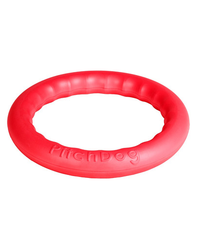 PitchDog30 ring dla psa niebieski różowy 28 cm