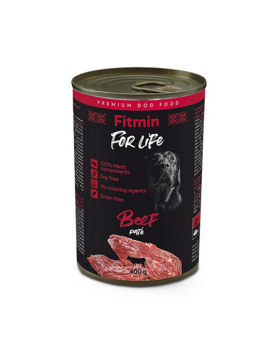 For Life dog pate pasztet z wołowiną dla psa 400 g